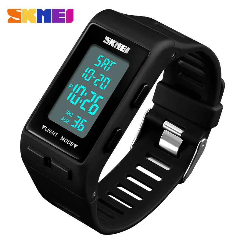 

1362 Women Sports Watches Girls Duble Time LED Watch Digital Wristwatches 30M Water Resistant Relogio Feminino SKMEI