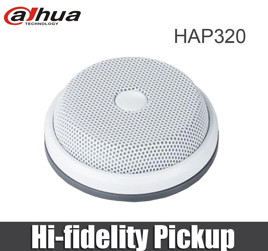 Dahua cctv Микрофон HAP320 Hi-fidelity звукосниматель металлический монитор аудио DH-HAP320 для Dahua IP камеры