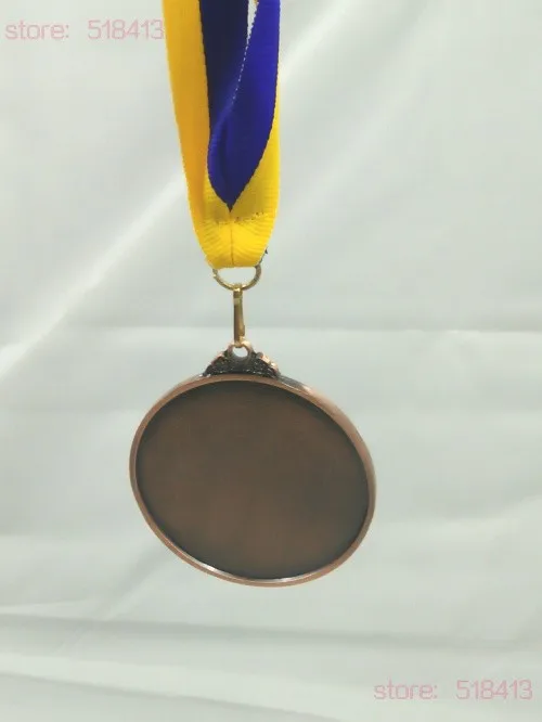 Желтый, синий, медаль ленты завязанные ленты с высокое качество унисекс гимнастика школы День спорта национальный флаг Горячая Распродажа
