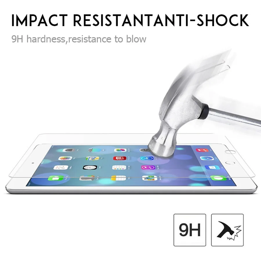 Закаленное стекло для Apple iPad 9 7 дюймов 2018 2017 Pro 10 5 11 Air 3 Mini 1 2 4 2019 Защитная пленка