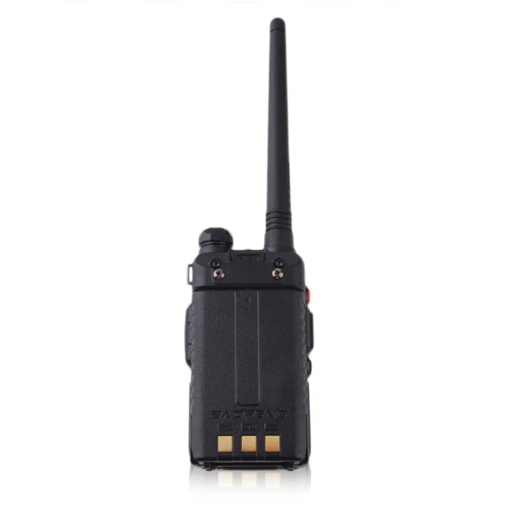 Baofeng Walkie Talkie 5 Вт 128CH FM VOX DTMF двухстороннее радио высокая/низкая RF lcd дисплей