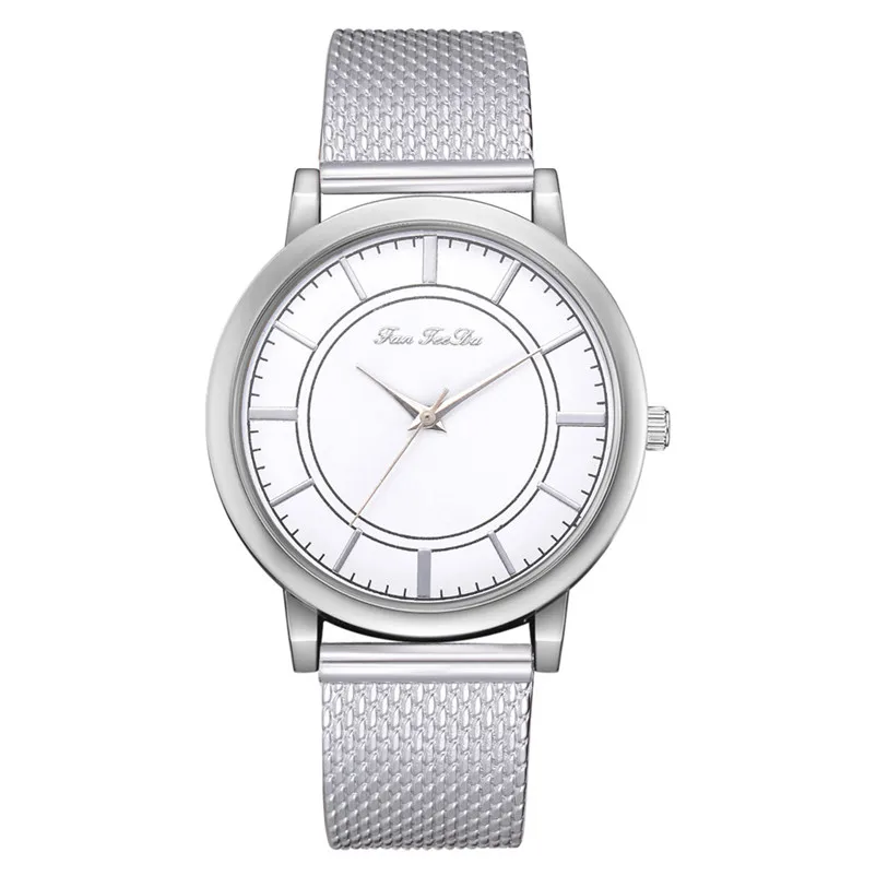 Excellent Quality women watches bracelet watch ladies Stainless Steel Mesh buckle Analog Quartz Watch clock Montre femme Y19 (9)