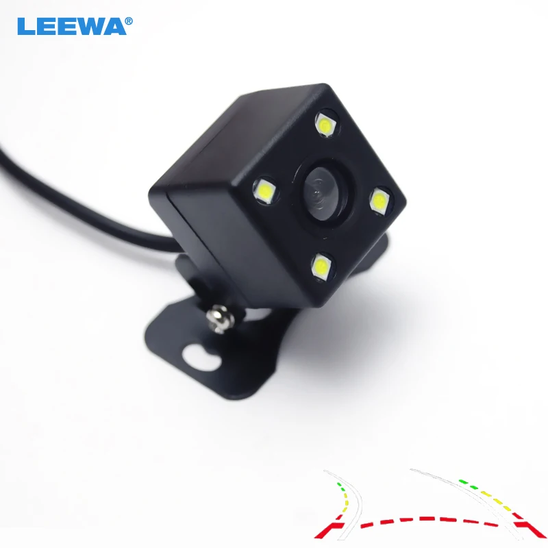 Усовершенствованная динамическая парковочная дорожка LEEWA A-Sure камера заднего