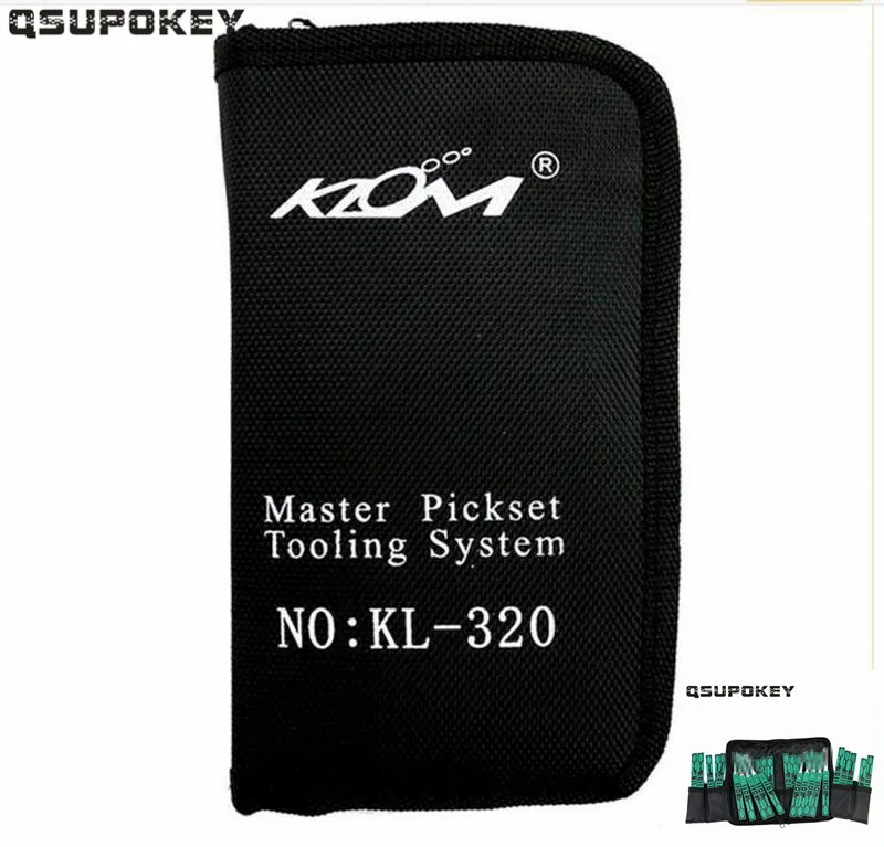 

QSUPOKEY New Arrived Original KLOM 32 pcs Tool Superior Set Locksmith Tools Free Shipping