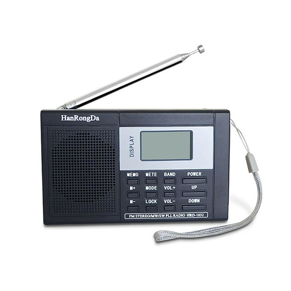 

Portable Full-band Digital Tuning Multiband Stereo Tuner MW/AM/FM/SW Shortwave Radio REC Control Receiver DC-5v POWER