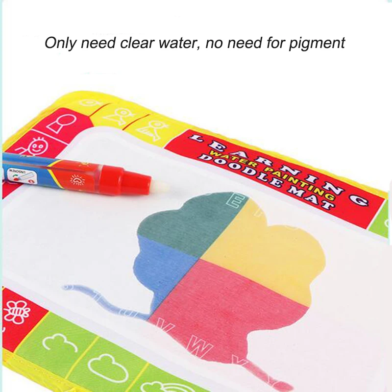 

Magic Water Drawing Book Soft Cloth Drawing Board Coloring Book Toys For Children Creative Craft Baby Montessori Educational Toy