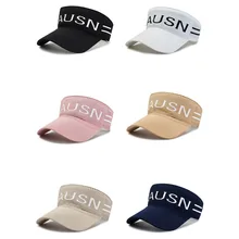 Лидер продаж, летняя пустая верхняя козырек, шляпа, теннис Гольф, солнцезащитный козырек, эластичные походные бейсболки, уличная Кепка-козырек, шляпа