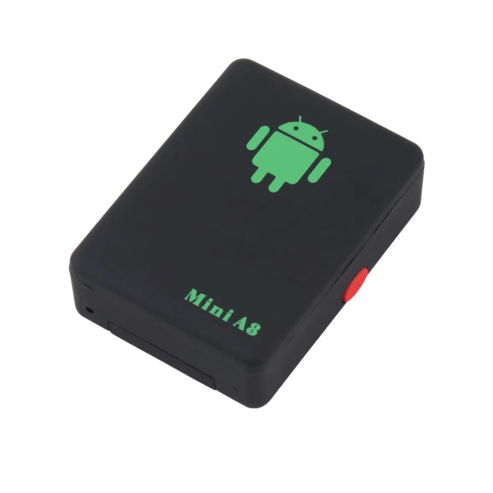 A8 Mini GPS GSM GPRS  Global  Tracker Auto Tracker Real-Time GSM/ GPRS/ GPS Tracking Power Tracking Tool For Children Pet Car