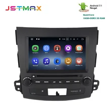 JSTMAX 8″ Android 7.1 Car DVD GPS Player Navi for Mitsubishi Outlander 2007+with 2GRAM+16 Quad Core Auto Radio Multimedia HDMI