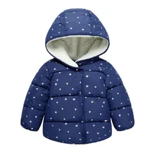 Детская одежда г. Новое осенне-зимнее Детское пальто куртки для мальчиков верхняя одежда для девочек детское теплое шерстяное пальто Детская куртка с капюшоном