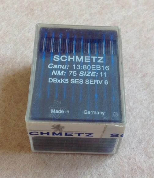 10 Needles Pack Genuine Schmetz Universal Needle 130/705H 130/705 H 75/11  Household Sewing Brother PR Embroidery Machines - AliExpress