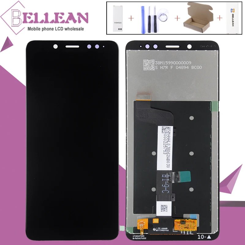 

HH For Xiaomi Redmi Note 5 Pro Display Screen Replacement For Redmi Note 5 LCD Touch Screen Digitizer Assembly Snapdragon 636