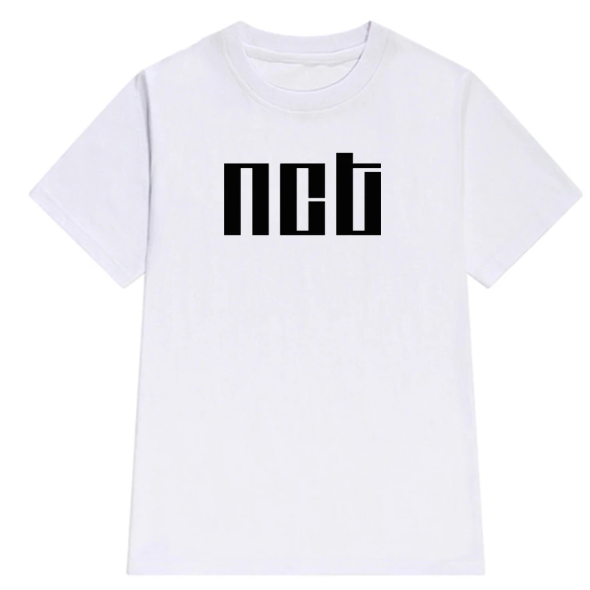 Модная летняя футболка Kpop NCT U 127 с концертным альбомом женские и мужские