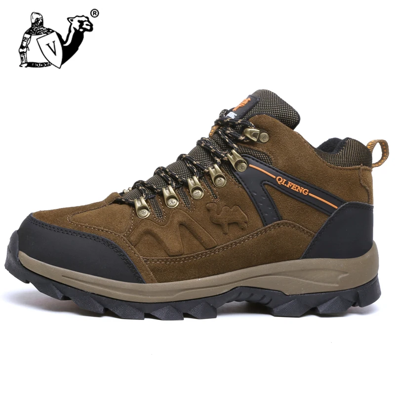 Men's Outdoor Sports Shoes Waterproof Athletic Climbing Hiking Breathable Boots Fashion Men's
