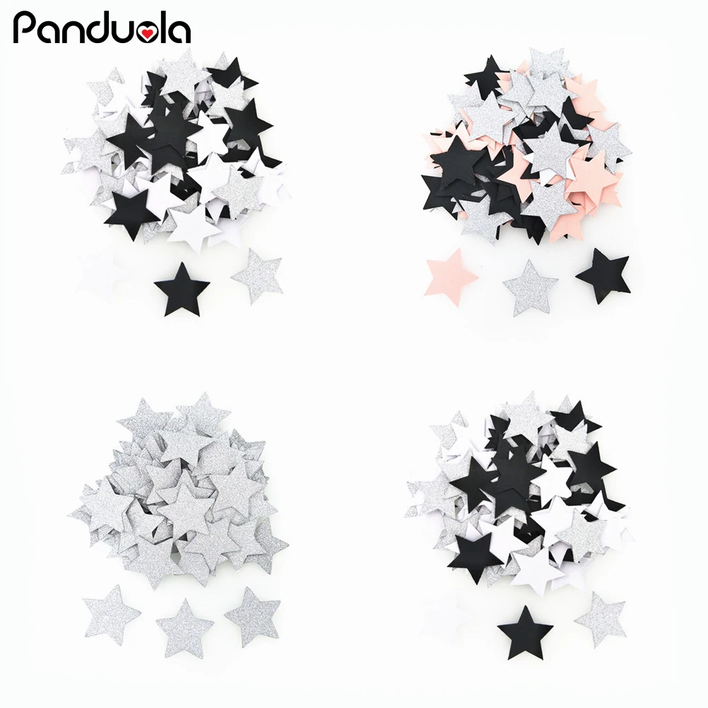 100PCS Colorful Glitter Star Round Heart Shape Table Confetti Birthday
Wedding Decor Kids Birthday Hen Party Supplies