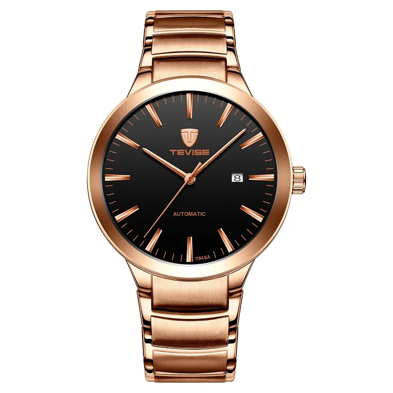 TEVISE Mens Watches Top Brand Luxury Simple Automatic Watch Man Date Waterproof Mechanical Wristwatches T845A Dropshipping 2019 (17)