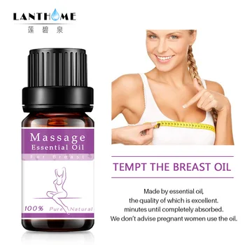 

Lanthome 10ml Plant Natural Breast Plump Essential Oil Grow Up Busty Breast Enlargement Massage Oil Breast Enhancer Massage Oil