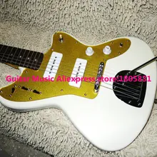 Высокое качество белая электрогитара Гитара s Топ Музыкальные инструменты