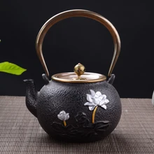 Bergamot Лотос железная кастрюля для приготовления пищи горшок для краски шипа