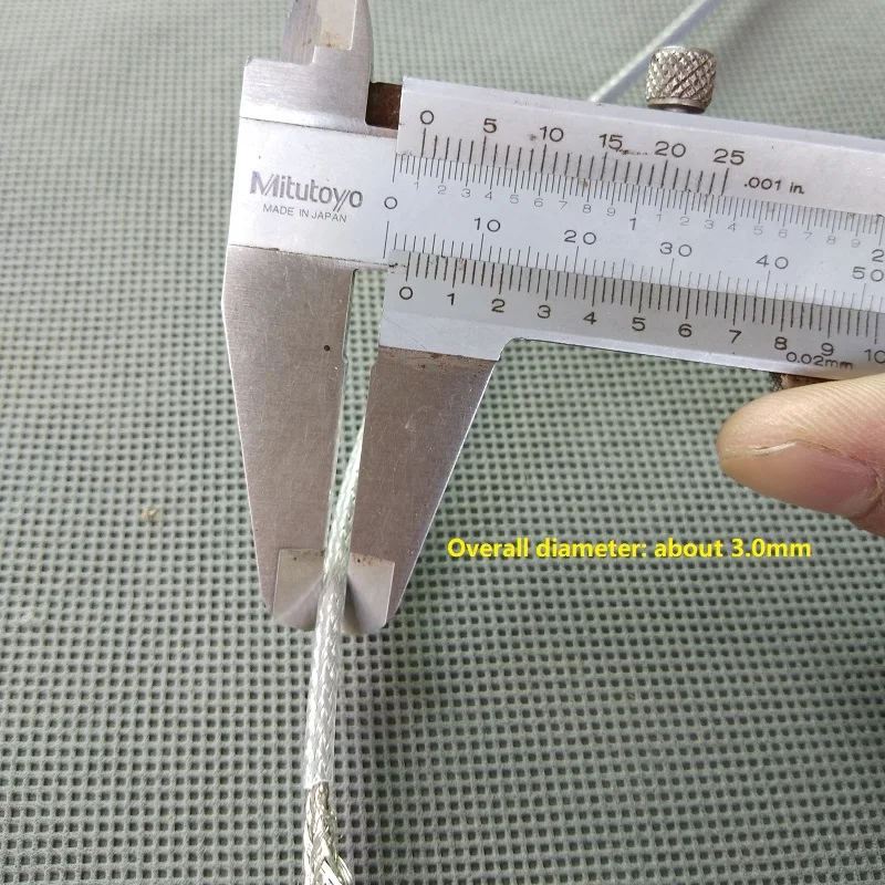 26AWG * 2C FEP изоляция + прозрачный экранированный ПВХ кабель электрическая Проводная