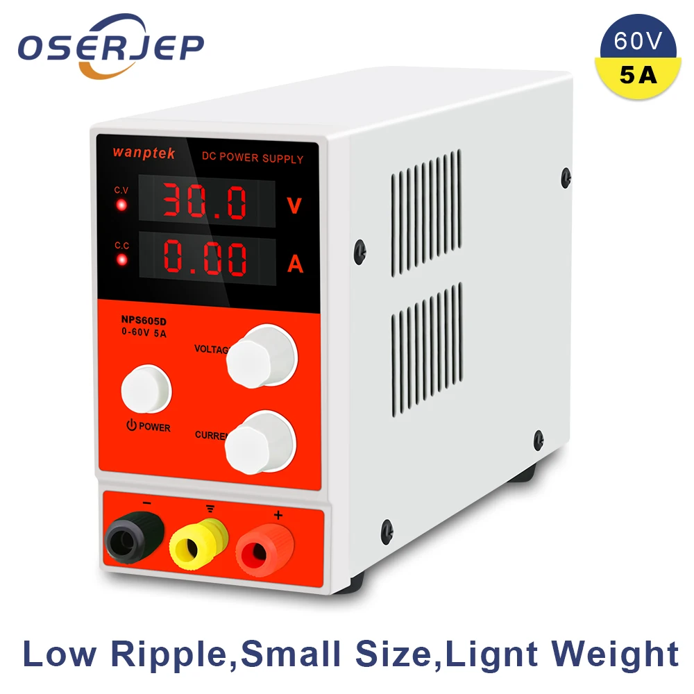 

60V 5A 220V Digital Switching DC Power Supply Adjustable Variable Precision Lab