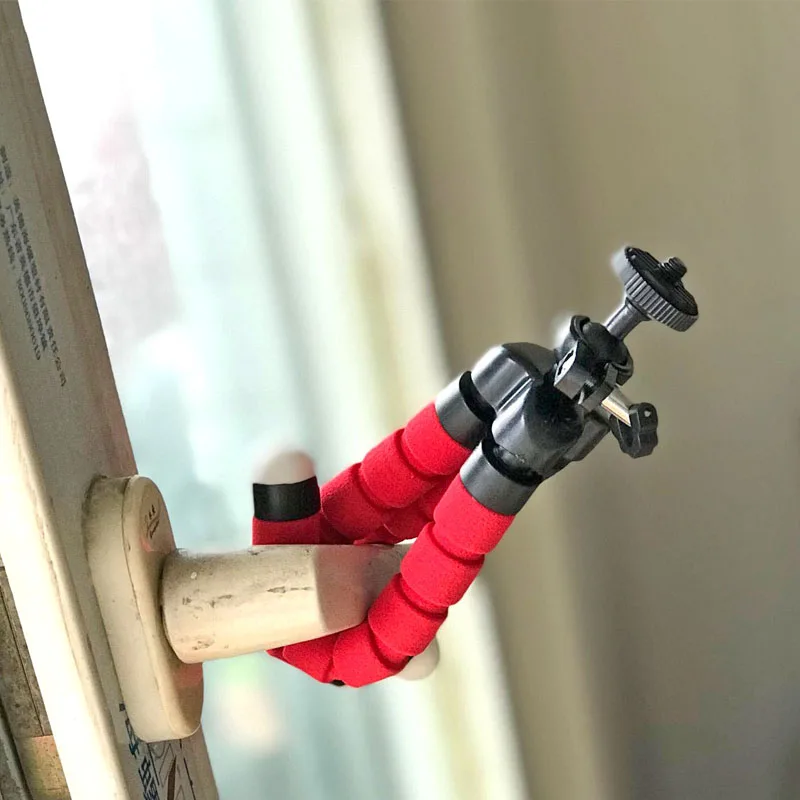 Штатив для GoPro аксессуары гибкий мини штатив осьминог с винтом Go Pro Hero 6 5 4 3 + 2
