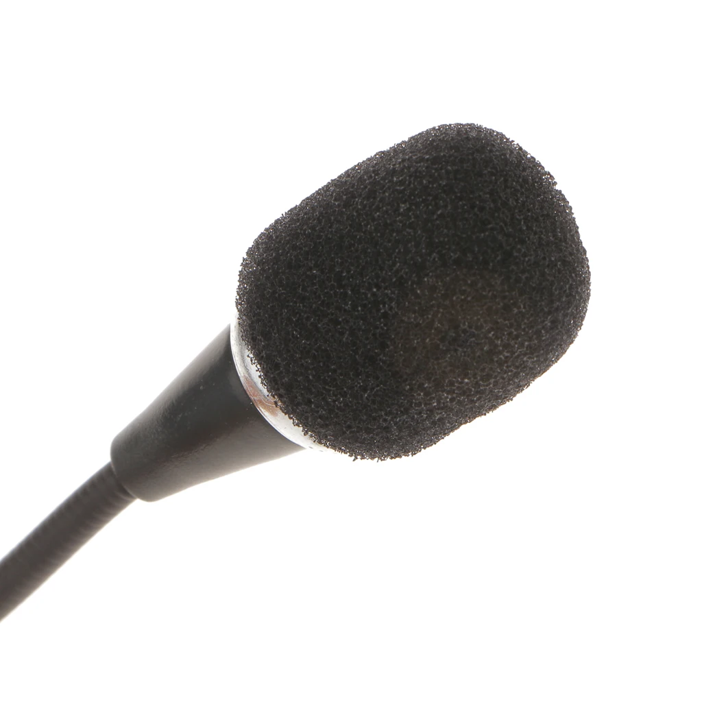 

Flexible 3.5mm Jack Mini Microphone Mic For PC Laptop Desktop Skype Yahoo