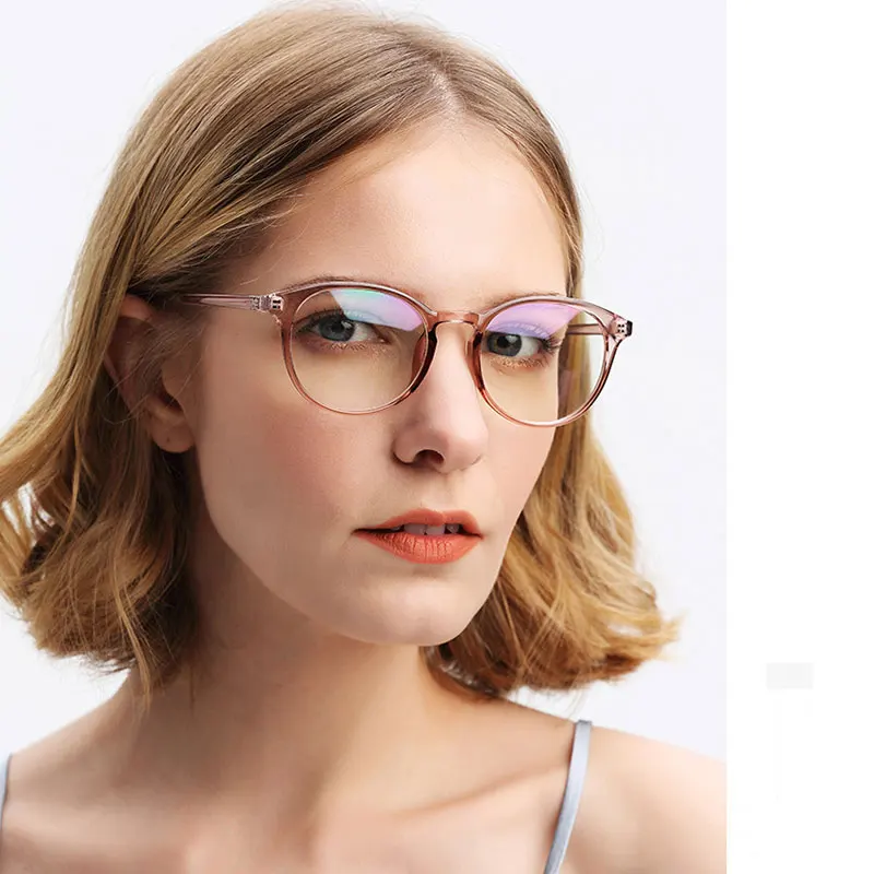 

Vintage Round Ultra Light Clear Glasses Women Transparent Lens Glasses Frame Ladies Optical Eyeglasses Frame Men Unisex