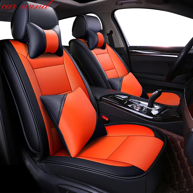 car wind leather auto car seat covers For car protector Hyundai Tucson