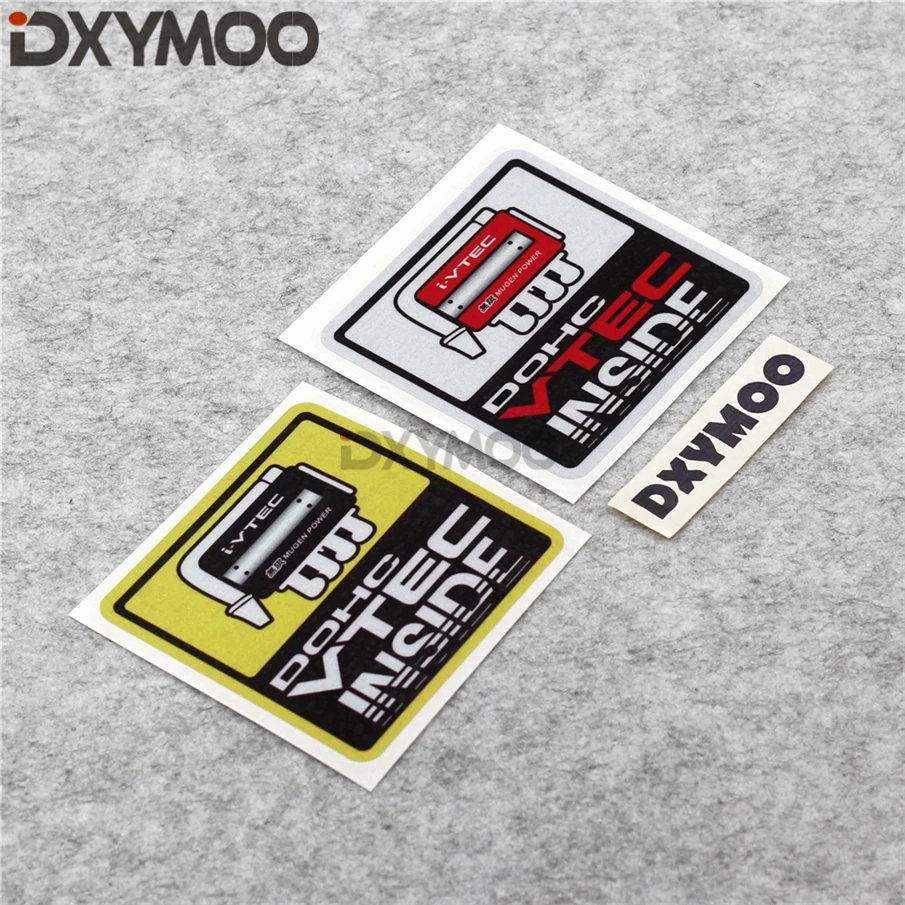 

Funny Motorcycle Car Reflective Stickers for K20A GK5 EK9 DOHC VTEC INSIDE 100mm