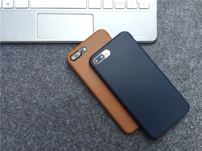 iphone 8 silicone case For iPhone 12 11 Pro Case Soft TPU Ultra Thin Leather Skin Case For iPhone 5S 6S 7 8 Plus Back Cover For iPhone X XR XS Max Case iphone 7 cover