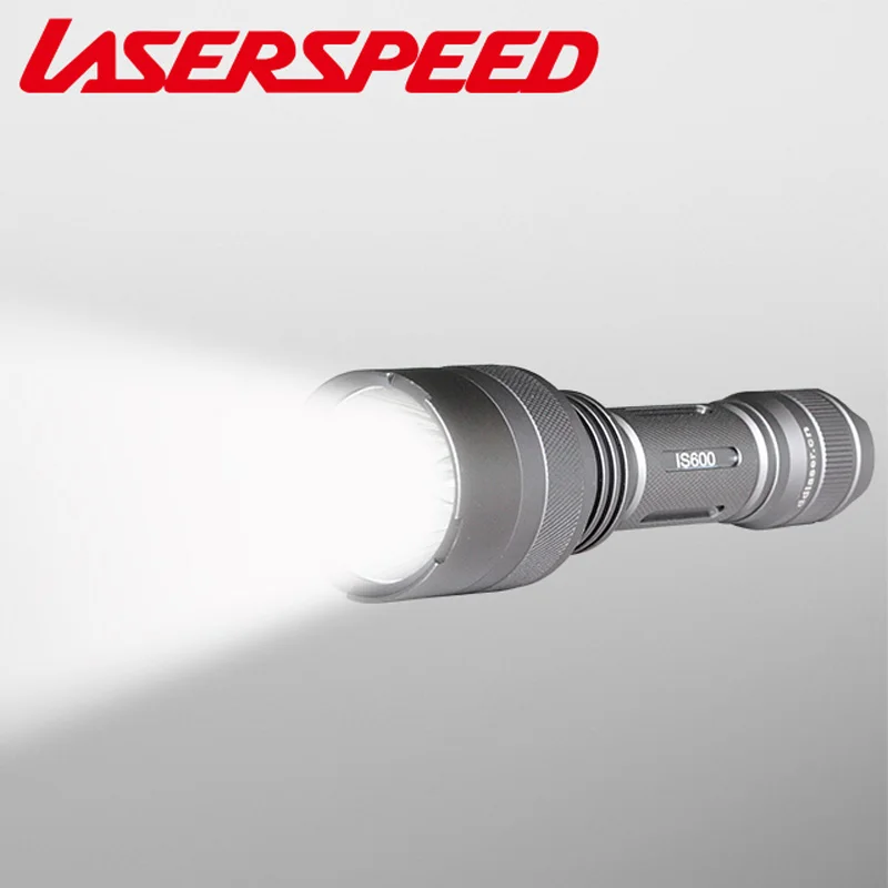 Laserspeed 600 люмен светодиодный тактический светильник фонарь-вспышка высокий светильник/низкий светильник/Функция стробоскопа Пикатинни охотничий оружейный светильник