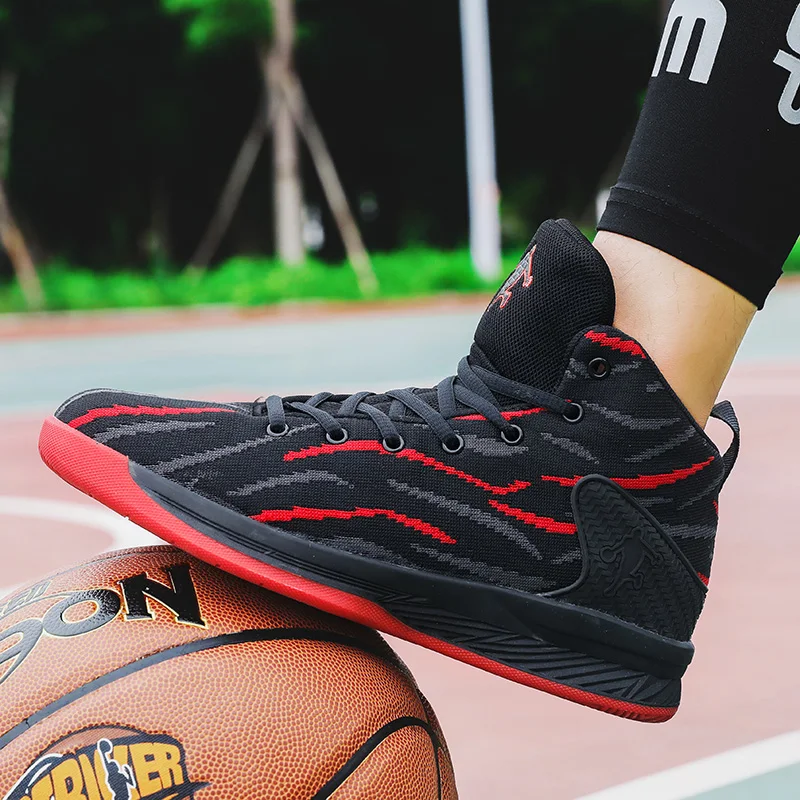 

2019 Newest Basketball Shoes for Men High Top Sports Shoes Sneakers Male Ankle Boots Basket Homme Chaussure Homme Plus Size 45