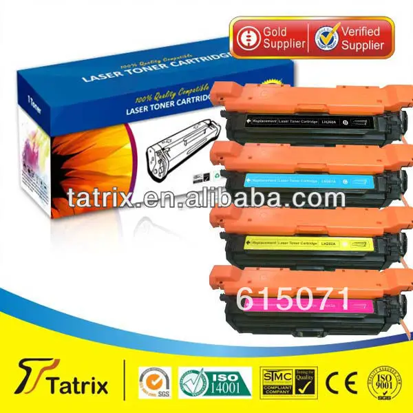 

FREE DHL MAIL SHIPPING CE263A Toner Cartridge Triple Test CE263A Toner Cartridge for HP toner Printer