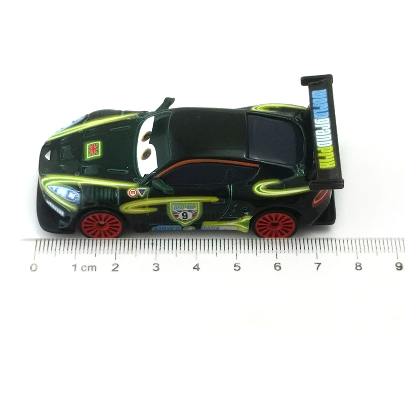 Дисней Pixar Автомобили неоновые Найджел Gearsley 1:55 литье под давлением металлический