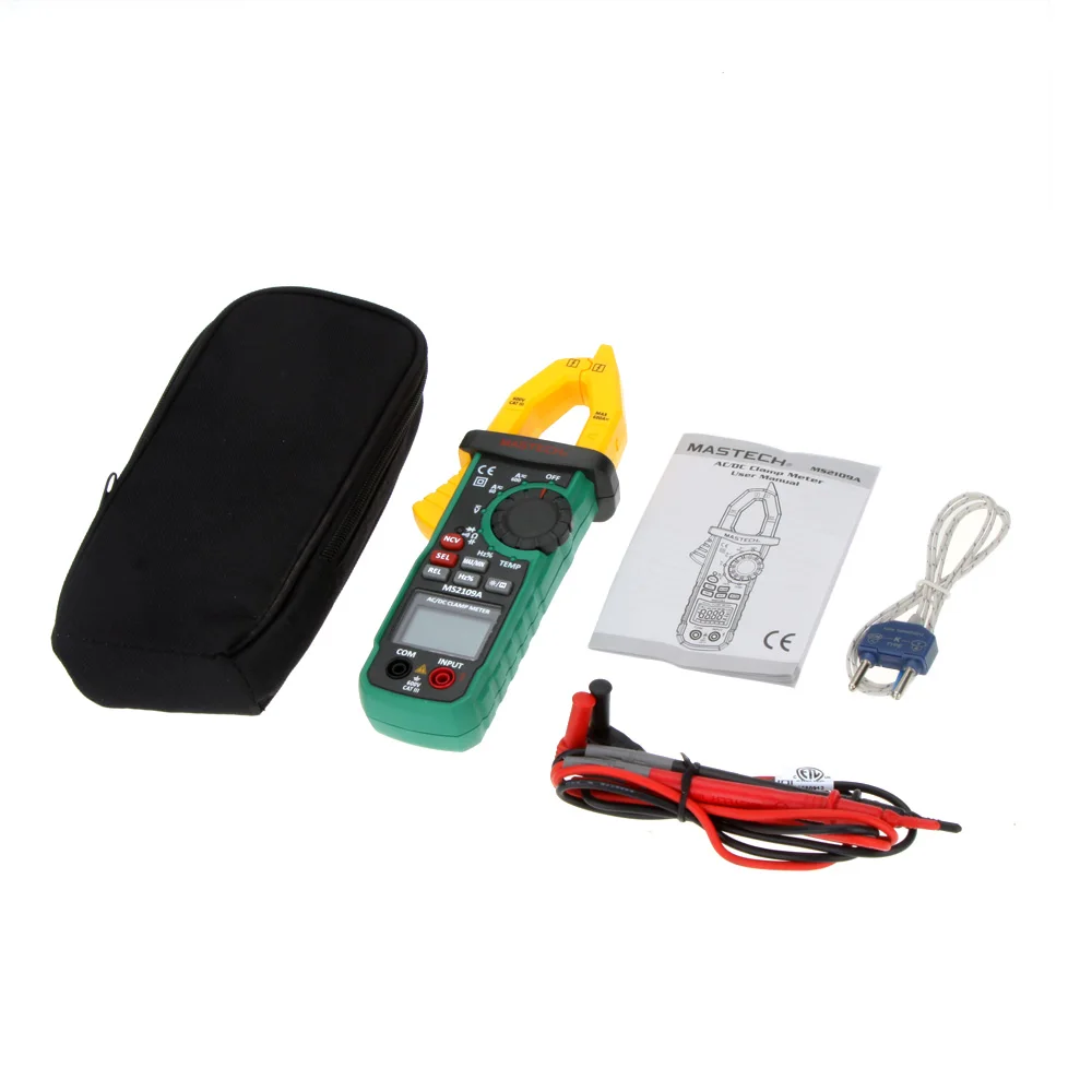 MS2109A Clamp Meter multímetro pinza amperimetrica digital data show amperimetro medidor de capacitancia multimetro pinza de corriente MS2109A Clamp Meter multímetro pinza amperimetrica digital data show amperimetro medidor de capacitancia multimetro pinza de corriente