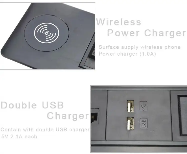 wireless charge flipping socket