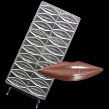 Сексуальные губы поликарбонатные формы для шоколада прозрачный пластиковый ПК Форма Sugarcraft Suger ремесло инструменты День Святого Валентина подарок для влюбленных