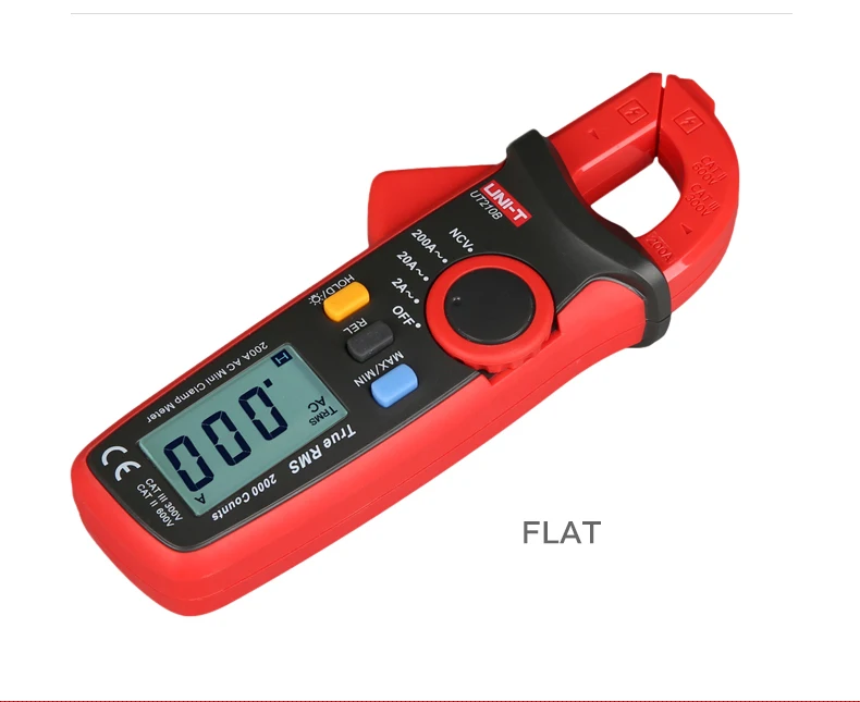 force gauge UNI-T Clamp Meter UT210 Series AC Current Mini Clamp Multimeter Digital True RMS Pliers Ammeter Auto Range soil ph tester