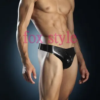 

Man's latex briefs for adult with front zip