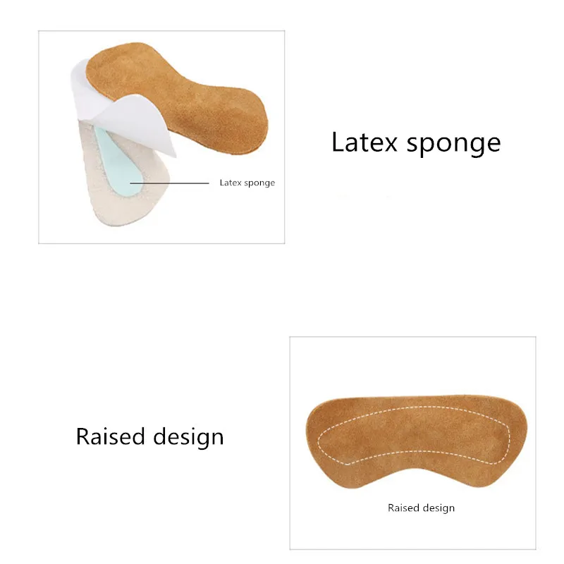 Нескользящие женские стельки; стельки для обуви на высоком каблуке; толстые износостойкие кожаные наклейки на каблуке; регулируемый код; аксессуары; Chaussure