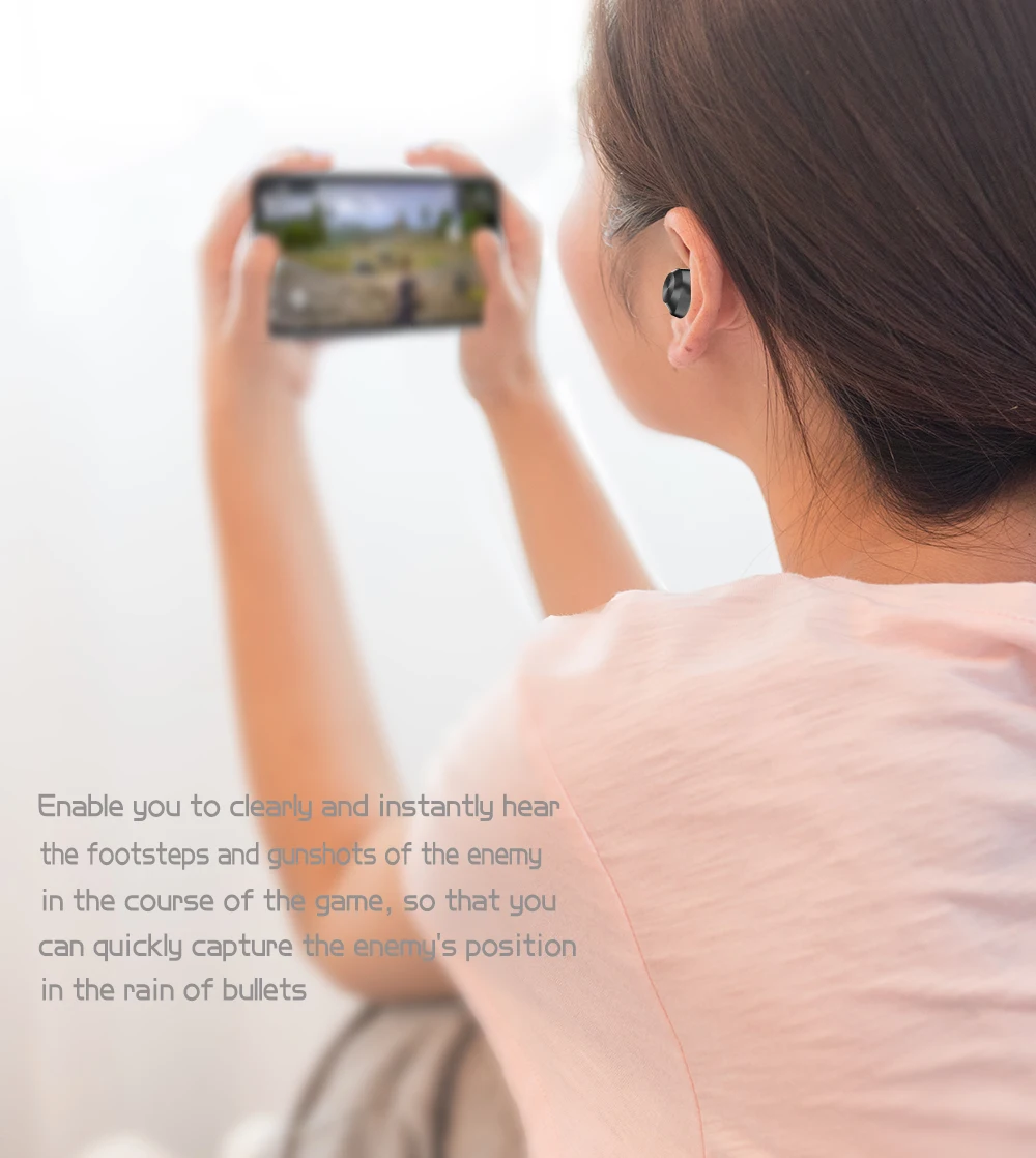 Беспроводные наушники LYMOC TWS9 Ture, Bluetooth наушники 5,0, сенсорное управление, 4D стерео звук, спортивные водонепроницаемые наушники с микрофоном для iPhone