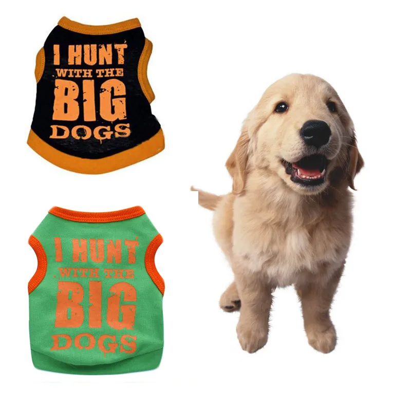 Newest Dog Tshirt Chihuahua Dog Clothes Summer Cool Big Print Coat