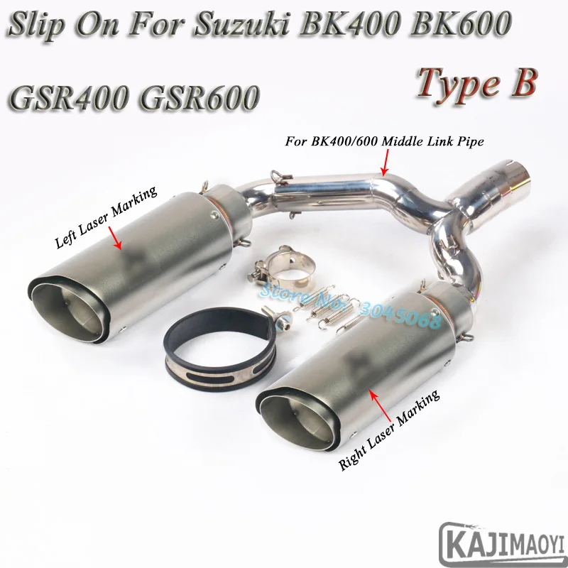 GSR400 Akrapovic Exhaust
