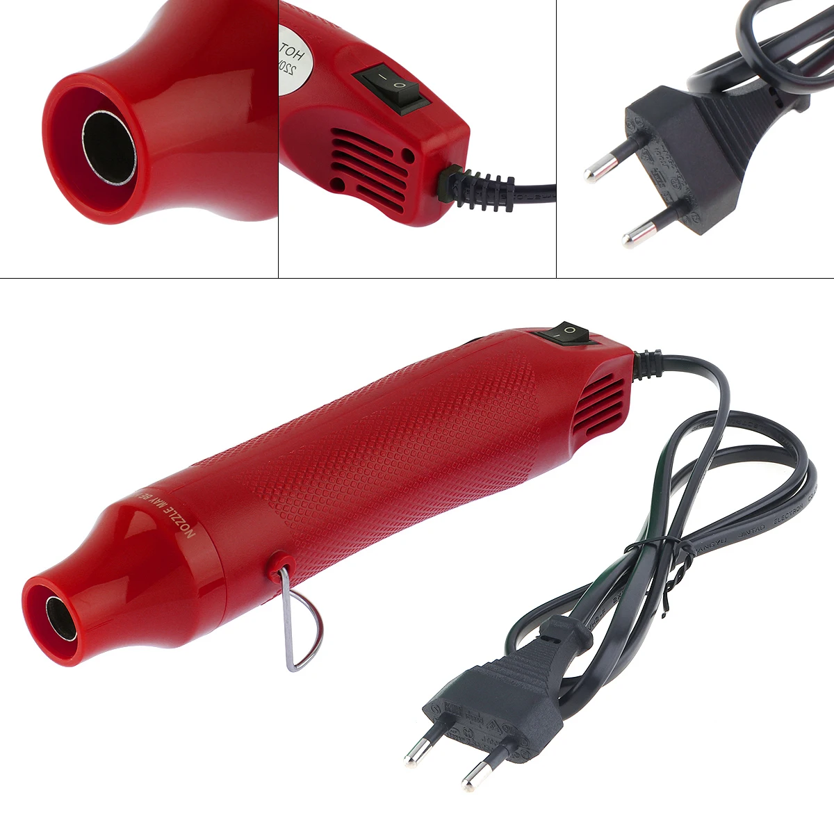 110V/220V 300W Diy Using Heat Gun Electric Blower Manual Tool for Heating DIY Accessories with Shrink Plastic Surface EU/US Plug 2