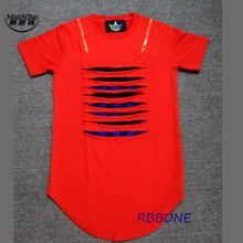 Hip Hop rot t skateboard unterhemd Coco T Lk DGK KTZ kleidung Tees swag tyga t-shirt Mann t-shirt Sommer Lange Weißen Erweiterte
