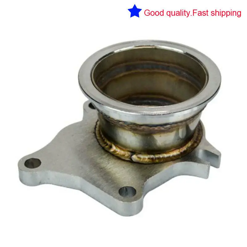 

Stainless Steel Adapter for T3/T4 Turbo 5 Bolt to 3" V-Band Flange Turbo Adaptor