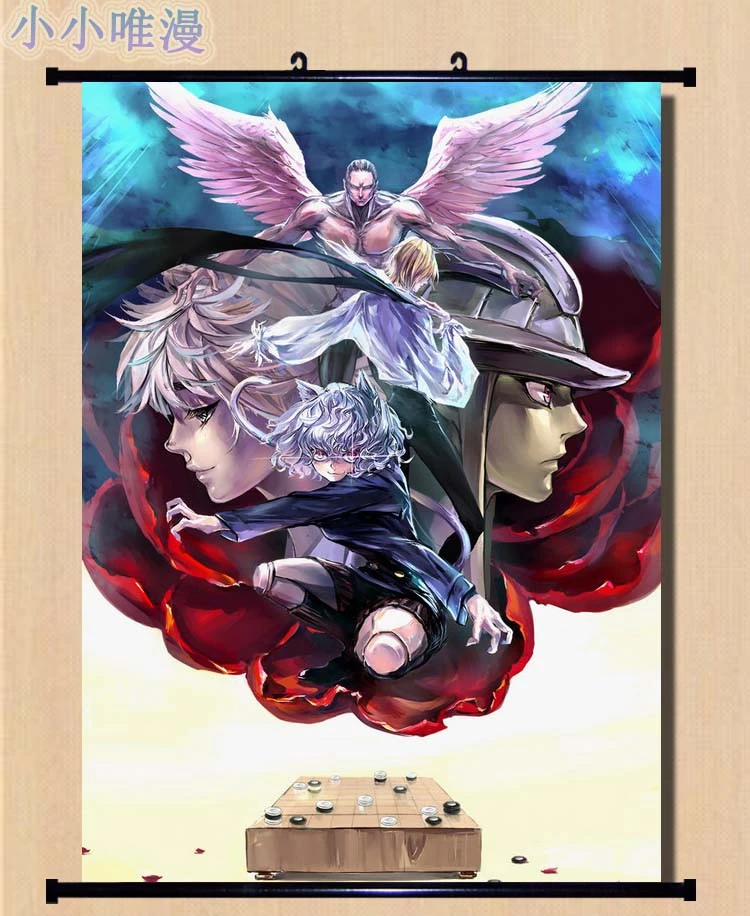 アニメハンター ハンター文字meruem キメラアリ女王 キルアzoldyck家の装飾ウォールスクロールポスター装飾写真 Painting Calligraphy Aliexpress