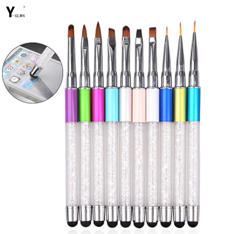 Y XLWN New nail tool mobile phone touch screen painted pen crystal