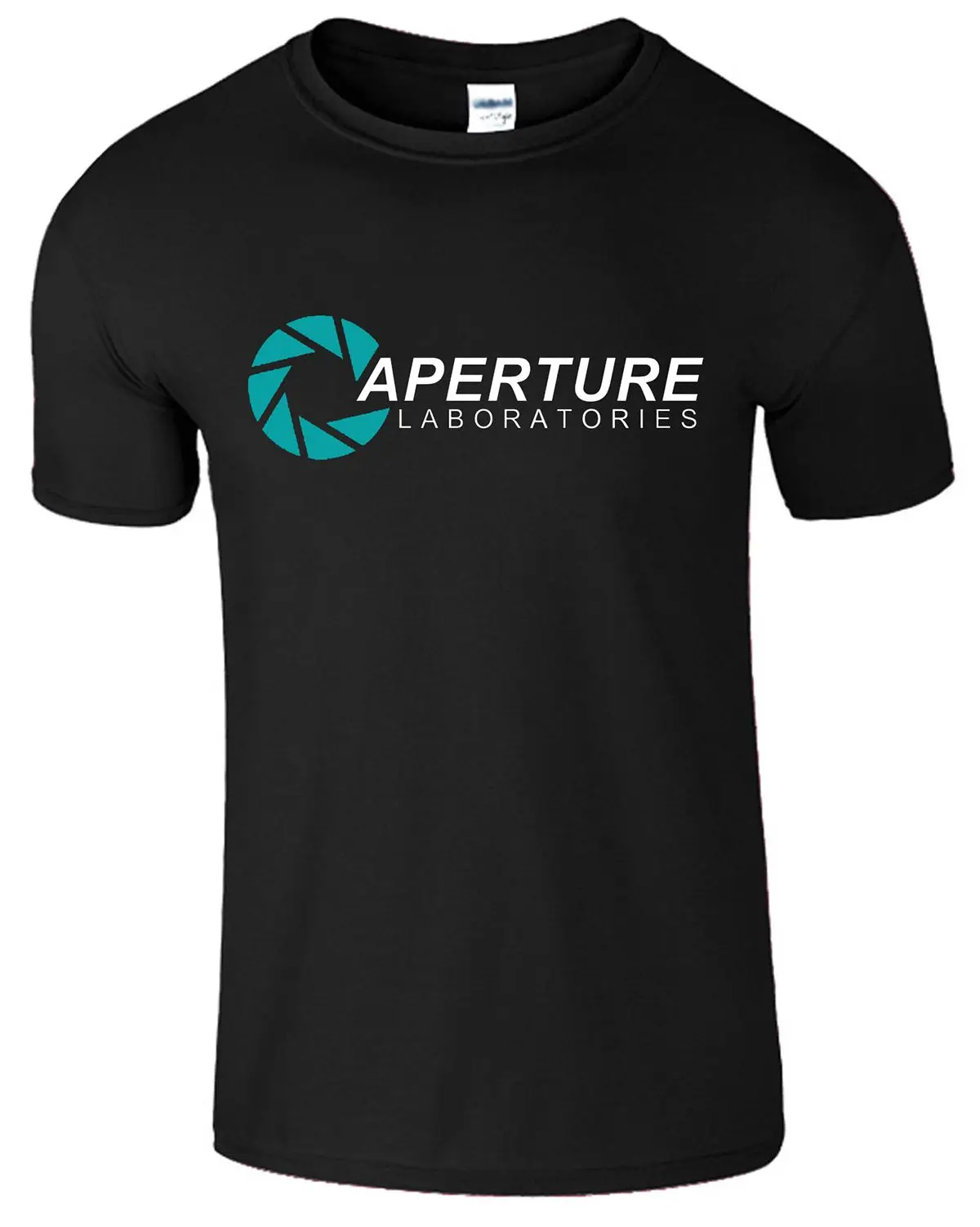 Мужская футболка с логотипом APERTURE LABORATORIES новая портала уличная надписью pride